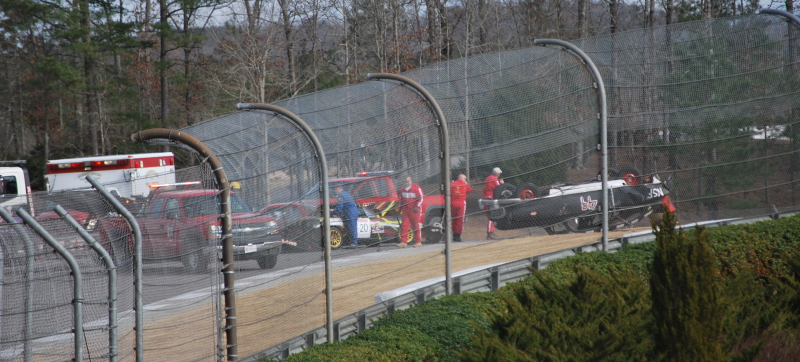 Emergency crews on the scene. Photo credit: Eric Rood